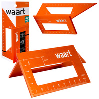 WAART Kątownik aluminiowy 3D trójwymiarowy japoński 45/90° W72P062