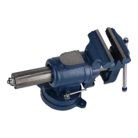 SCHMITH Imadło wielofunkcyjne 150 mm żeliwne obrotowe z kowadłem SIMW-150