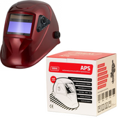 IDEAL Przyłbica spawalnicza automatyczna APS-858E TrueColour Red