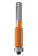 CMT Frez prosty dolne łożysko 12,7x40 mm trzpień 8 mm Z2 kąt 0° 906.129.11