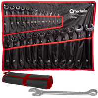 SCHMITH Zestaw kluczy płasko-oczkowych 6-32mm 25 szt. QTechnic QTKPO-03