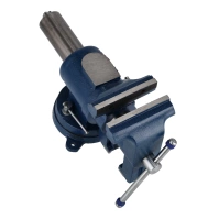 SCHMITH Imadło wielofunkcyjne 150 mm żeliwne obrotowe z kowadłem SIMW-150