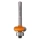 CMT Frez trzpieniowy do rowków fi 19,05x57 S6,35 R3,2 Z2 RH 862.032.11