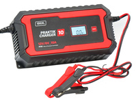 IDEAL Prostownik automatyczny samochodowy do aku 6V 12V do 220Ah PCHARGE10