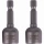 SCHMITH Nasadka magnetyczna klucz farmer 13 mm 1/4" 2 szt. SCH01B05104