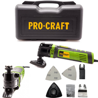 PROCRAFT Narzędzie wielofunkcyjne oscylacyjne 230V MULTITOOL  400W PMT650E