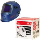 IDEAL Przyłbica spawalnicza automatyczna APS Expert P43-MAXI TrueView+ Blue