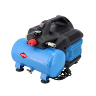 AIRPRESS Kompresor bezolejowy mały cichy 8 bar LMO 6-126 2 tłoki 1KM 36578