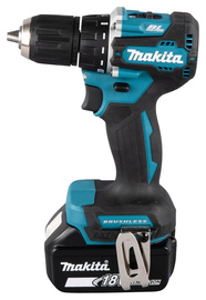 MAKITA Wiertarko-wkrętarka akumulatorowa 18V 2x2Ah bezszczotkowa DDF487RAJ