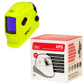 IDEAL Przyłbica maska spawalnicza automatyczna APS Pro X99CD Yellow Matt