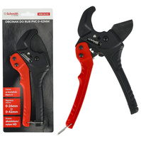 SCHMITH Obcinak nożyce do rur PCV PVC PP 0-42 mm z regulacją SOR-26/42