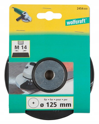 WOLFCRAFT Dysk szlifierski fibrowy M14 125mm WF2454000