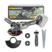 PROCRAFT Szlifierka kątowa akumulatorowa 125mm 20V INDUSTRIAL  AG125BBB