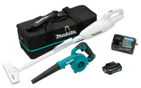 MAKITA Zestaw narzędzi 12V Dmuchawa UB100D + Odkurzacz CL108FD 2Ah CLX245