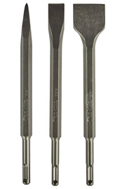 MAKITA Zestaw dłut SDS + plus szpicak dłuto płaskie 3 sztuki D-71314 230mm