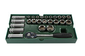 SATA Zestaw 26 kluczy nasadowych 1/2" ST09915SJ