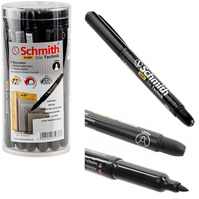 SCHMITH Marker budowlany czarny mazak pisak permanentny 1 szt. SMBP