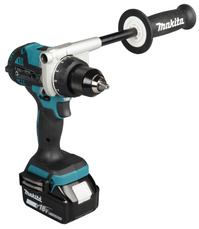 MAKITA Zestaw 18V wkrętarka DDF492 + szlifierka DGA513 aku 3x5Ah DLX2544TJ