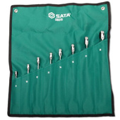 SATA Zestaw 8 kluczy płasko-oczkowych XL X-Beam z grzechotką ST08015SJ