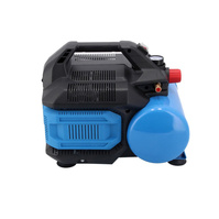 AIRPRESS Kompresor bezolejowy mały cichy 8 bar LMO 6-126 2 tłoki 1KM 36578