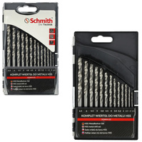 SCHMITH Komplet wierteł do metalu HSS 13 szt SQWM-03