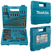 MAKITA Zestaw wierteł bitów 75 elementów do metalu betonu w walizce B-49373