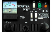 IDEAL Prostownik STARTER 440 Ładowanie i Rozruch Akumulatorów 12/24V 230V