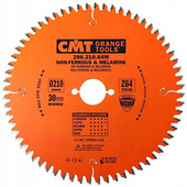 CMT Piła tarcza do cięcia aluminium laminatu 210x30 mm 64 Zęby 296.210.64M