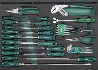 SATA Zestaw wózkowy 239 narzędzi - 5 wkładów piankowych
SC09947-1