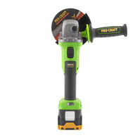 PROCRAFT Szlifierka kątowa kątówka diax 20V 4,0Ah 125mm reg. obrotów PWA220