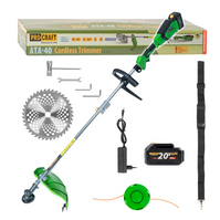 PROCRAFT Kosa podkaszarka akum. 20V 1x4,0Ah Zestaw ATA-40-1B PROCRAFT