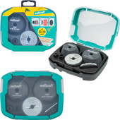 WOLFCRAFT Zestaw 3 adapterów do powiększania otworów do otwornica WF5953000