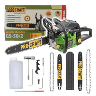 PROCRAFT Piła pilarka łańcuchowa spalinowa 40/45 cm 2100W + łańcuch SG-50/2