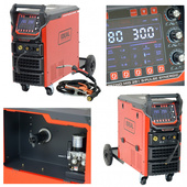 IDEAL Spawarka inwertorowa migomat 4x4 400V Tecno Mig 281 Puls Synergia 280