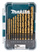 MAKITA Zestaw wierteł metal HSS-TIN 13 szt. D-72855