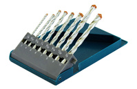 MAKITA Wkrętarka udarowa 18V 2x3,0Ah DHP484RFJ + zestaw wierteł 8 szt.