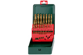 METABO Zestaw wierteł do metalu HSS-TIN 1-10mm 19szt 627156000