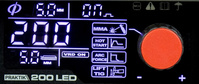 IDEAL Spawarka inwerterowa elektrodowa 200A MMA TIG PRAKTIK 200 LED SYNERGY