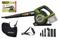 PROCRAFT Dmuchawa do liści odkurzacz akumulatorowy 2x20V 2w1 BODY VB20