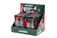 METABO Zestaw akcesoriów Bity + Wiertła kpl 35 szt. Stal S2 626725000