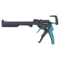 WOLFCRAFT Wyciskacz pistolet do silikonu klejów mas lekki mocny WF4358000
