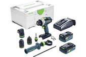 FESTOOL Wiertarko-wkrętarka 18V udar 2xAku 4 biegi TPC 577248