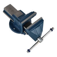 SCHMITH Imadło ślusarskie stałe żeliwne 125 mm z kowadłem SIMS-125