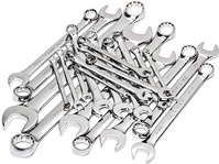 SATA Zestaw klucze płasko oczkowe 23 sztuki na płachcie 6-32mm ST09027SJ