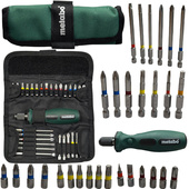 METABO Zestaw bitów w etui kpl 30 szt. PZ PH Torx Stal S2 626726000