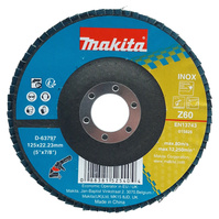 MAKITA Ściernica listkowa 125x22,2mm Z40x4 Z60x4 Z80x7 INOX 15 szt. D-82024