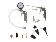 AIRPRESS Zestaw 15 akcesoriów pneumatycznych pistolet końcówki 4300025