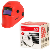 IDEAL Przyłbica spawalnicza automatyczna APS-616G TrueColour Red Matt