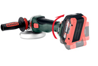 METABO Szlifierka kątowa 18V 125 mm WVB 18 LT BL 11-125 2x5,5Ah 613057660