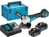 MAKITA Szlifierka kątowa z regulacją 125mm 18V 2x5,0Ah BLDC DGA513RTJ